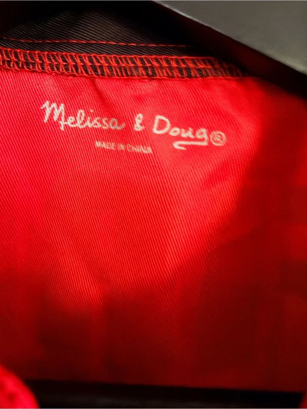 Melissa & Doug bright red